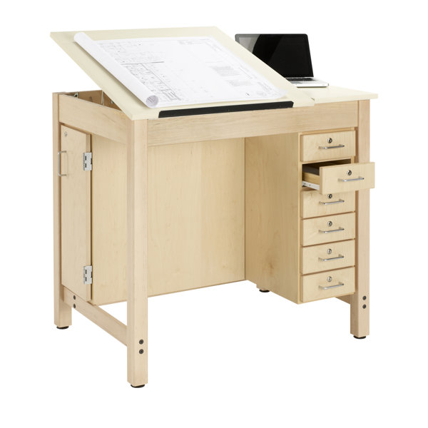 Diversified Woodcrafts Solid Wood Drafting Table | Wayfair